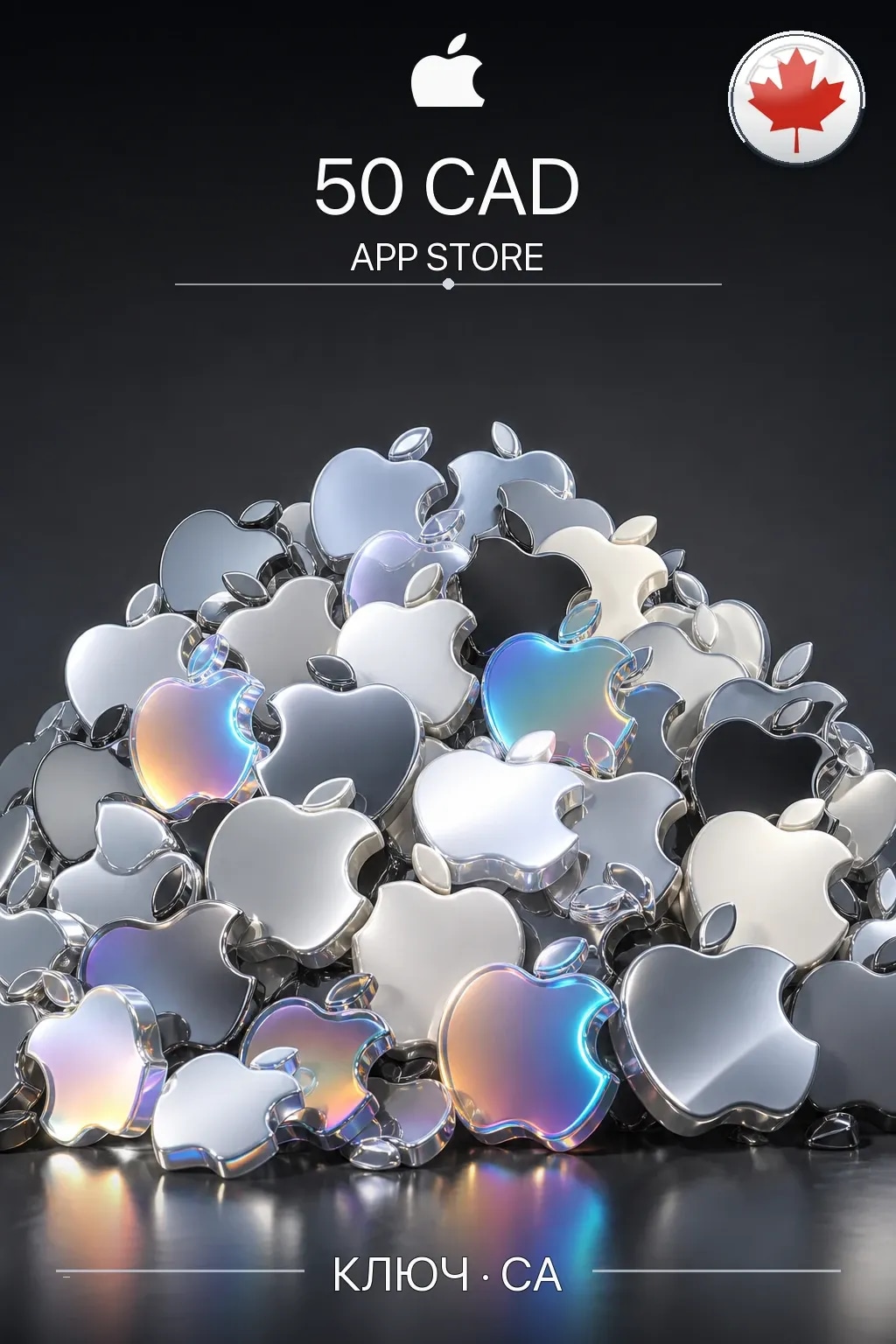 CAD 50 Apple Gift Card