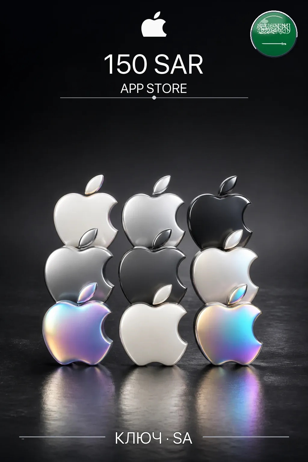 SAR 150 Apple gift card